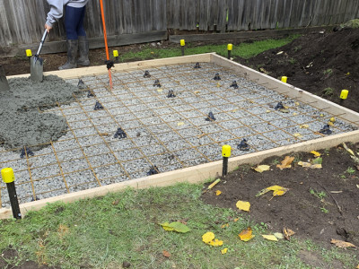 HOW TO BUILD A CONCRETE SLAB - tips on building a solid foundation for your spa, swim spa or plunge pool