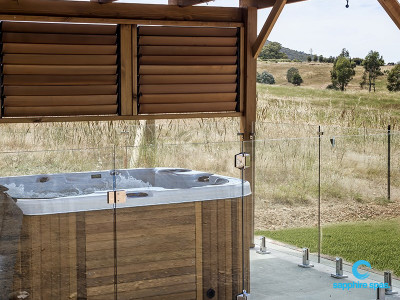 myPartner spa pool thanks to the team @ Splash & Burn Bendigo