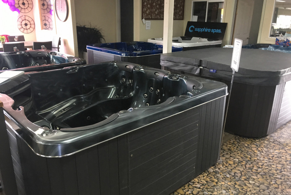 Poolside Horsham Spa Showroom Sapphire Spas