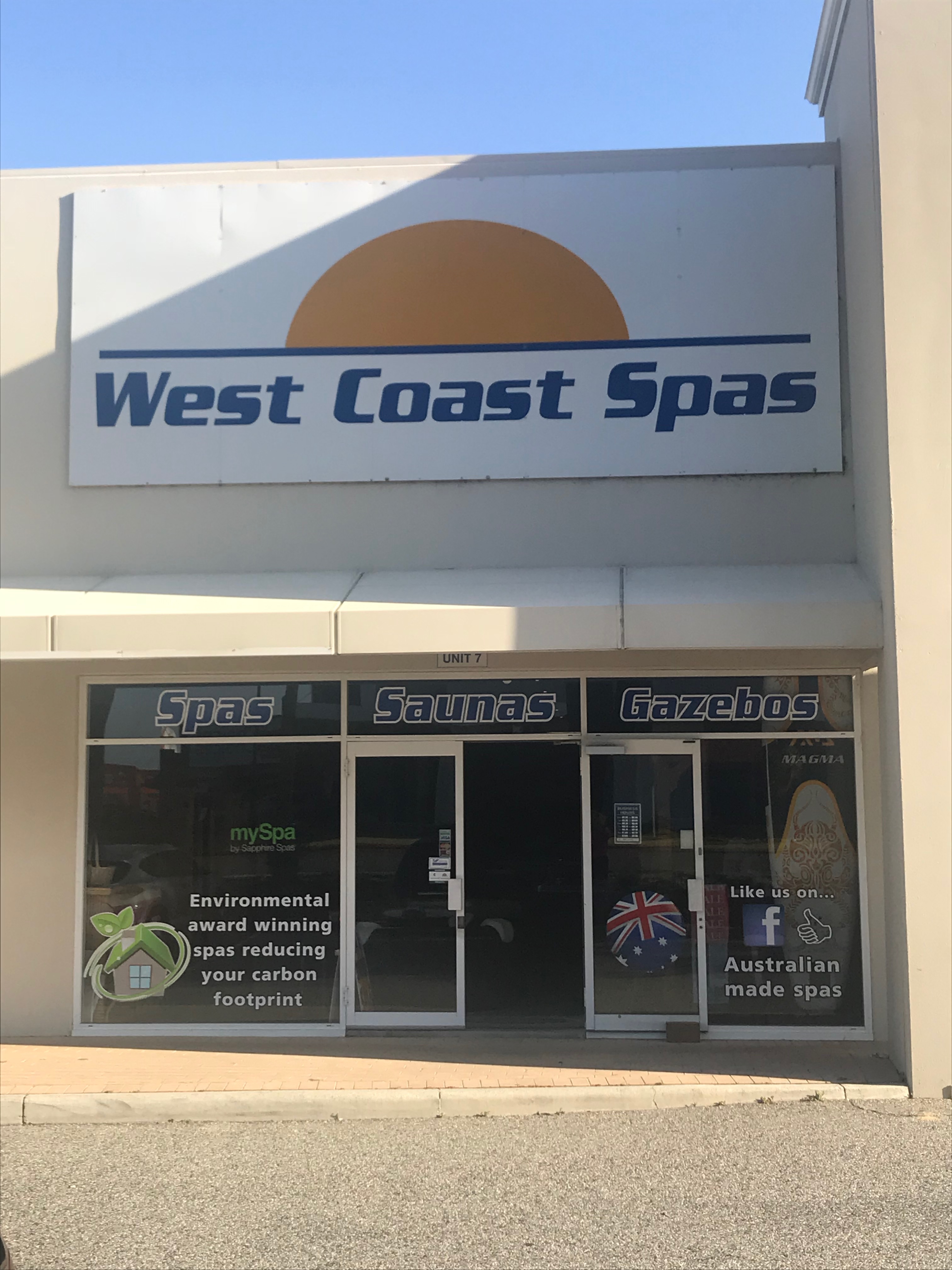 West Coast Spas Joondalup Sapphire Spas