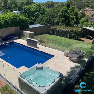 Perfect place to sit & watch the kids in the pool thanks to the team @ Always Clear Pool & Spa Newcastle