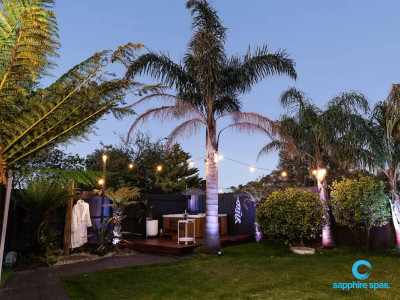 Sol Airbnb holiday retreat installs a Sapphire Spa for their visitors to enjoy thanks to the team @mySpaPakenham