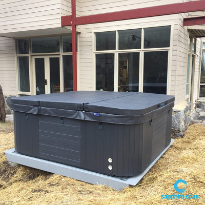 HEAT PUMP READY : outlets added at manufacturing stage in preparation for later addition of external economical electric heat & cool pump