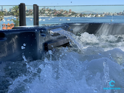 Perfect spot for this spa pool thanks to the team @ mySpaSydney