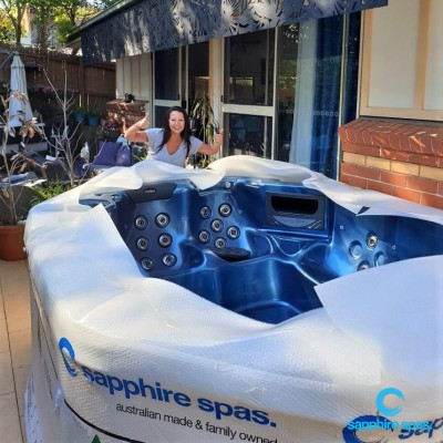 Another happy customer can't wait enjoy myParty spa pool thanks to the team @ mySpaSydney