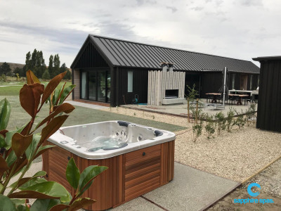 Spa pool installed by the team @ Spa Pools Otago