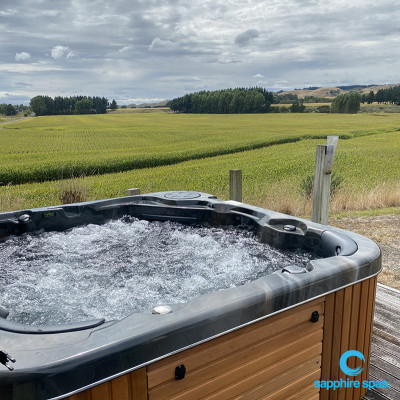 ACRYLIC espresso CABINET cedar