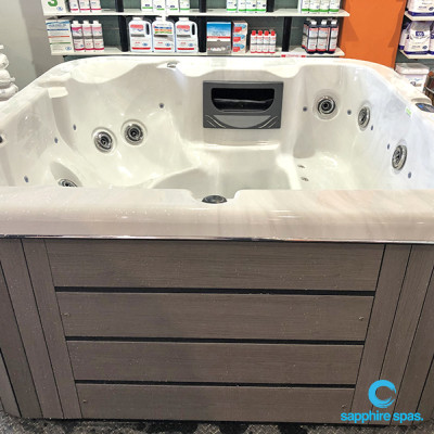 ACRYLIC silverwhite CABINET premium coastal grey