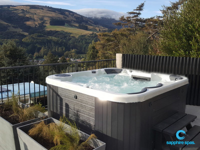 Spa pool installed by the team @ Spa Pools Otago