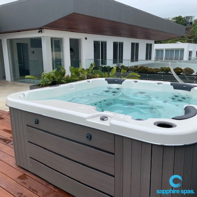 SAPPHIRE SPA install ideas & colour options Sapphire Spas
