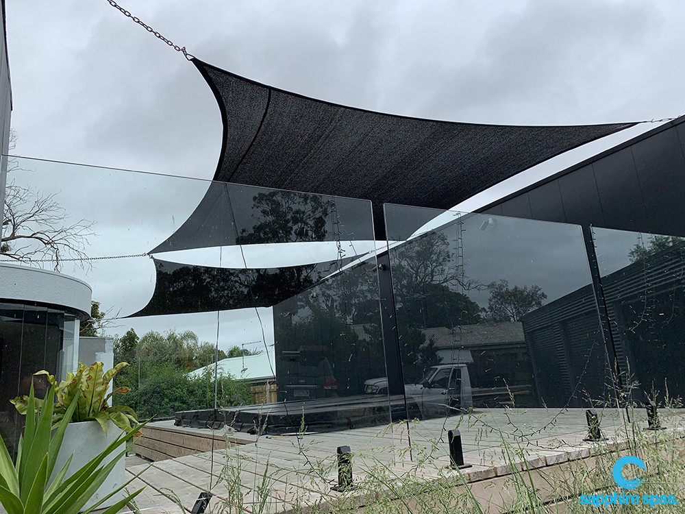 SUN PROTECTION shade ideas for you & your spa Sapphire Spas