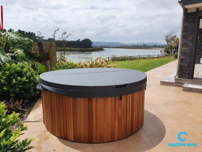 myHotTub by the water thanks to the team @ Paramount Tauranga NZ