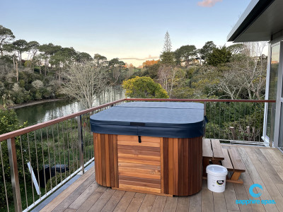 Maintain your spa temperature with a hardcover thanks to the team @Paramount Pools Takapuna NZ