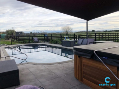 Spa pool proudly installed by the team @ Bermuda Lifestyle NZ