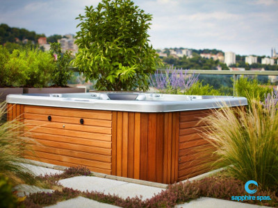 Spa pool installed by the team @ dSpa France