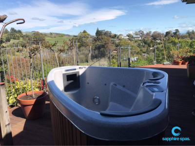 mySpace spa pool ready to enjoy thanks to the team @ Bermuda Lifestyle Hawkes Bay NZ