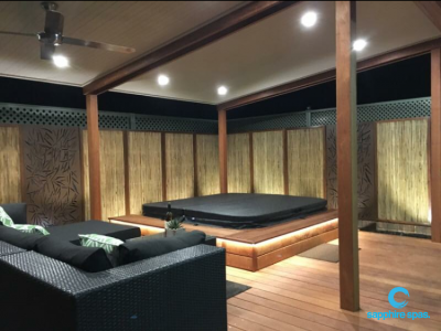 Spa pool installed by the team @ mySpaSYDNEY