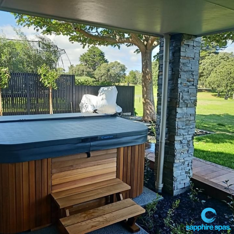 SUN PROTECTION shade ideas for you & your spa Sapphire Spas
