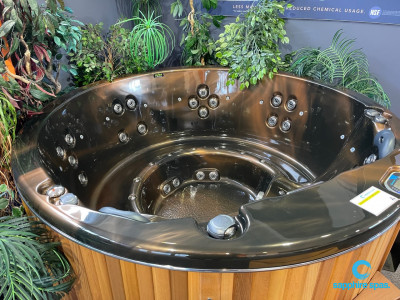 myHotTub in mayan copper thanks to the team @ Wright Pools and Spas NZ