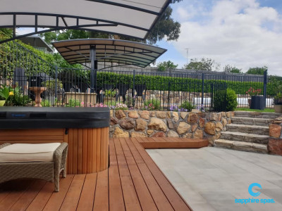 Spa pool installed by the team @ myspaSYDNEY