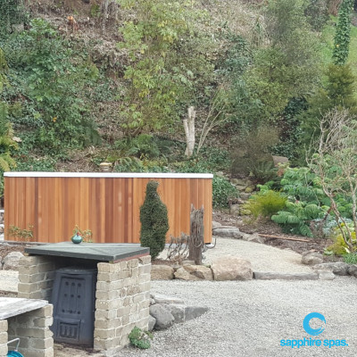 Swim spa installed by the team @ Spa Pools Otago NZ