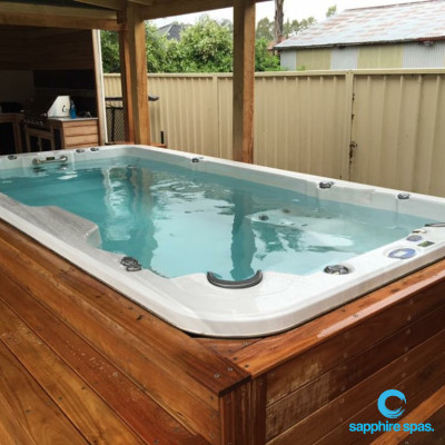 Swim spa installed by Dan & the team @ mySpaSYDNEY