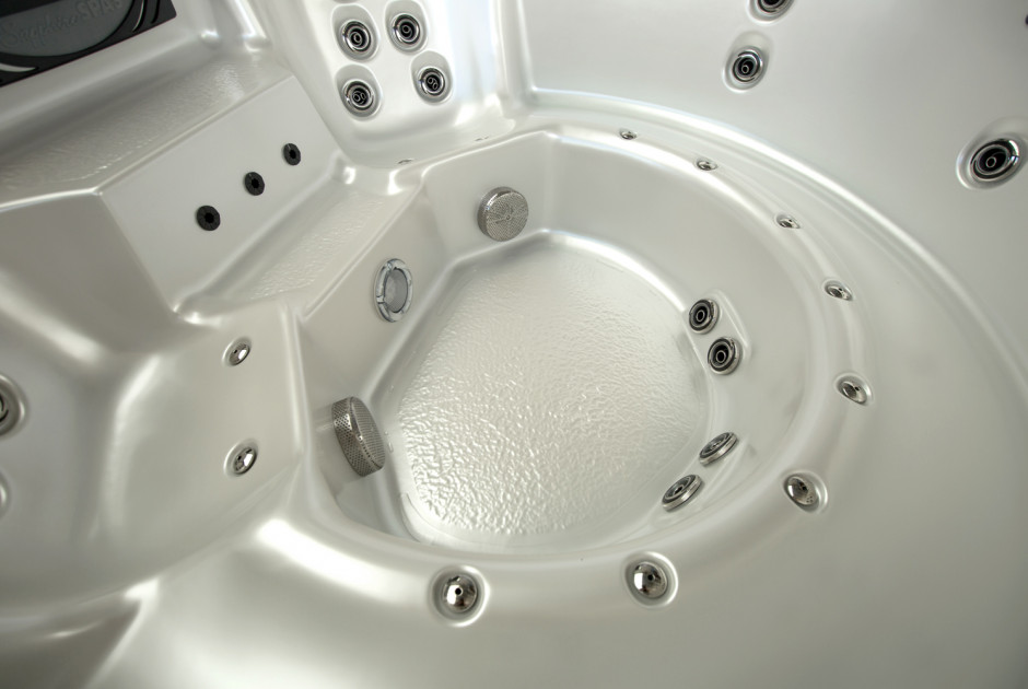 bed of bubbles air jets positioned under your legs